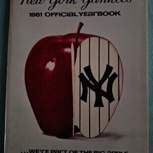 New York Yankees 1981 Official Yearbook